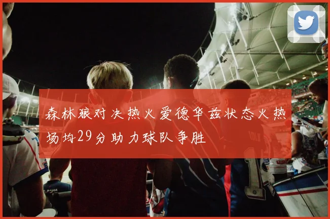 森林狼对决热火爱德华兹状态火热场均29分助力球队争胜